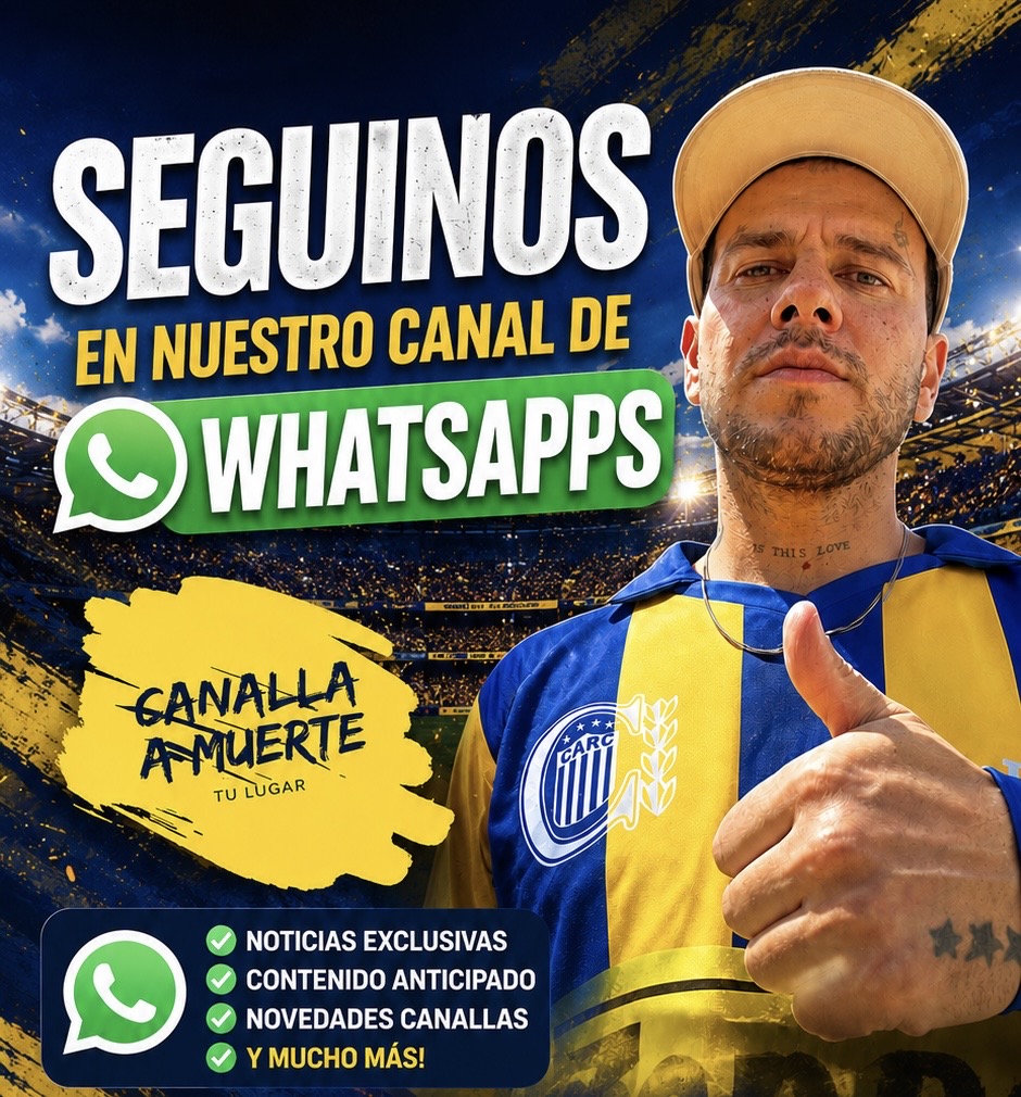 Seguinos en el canal de WhatsApp de Canalla a Muerte